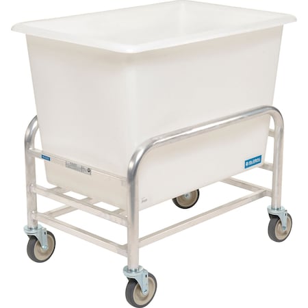 Global Industrial Cart & Tub, Aluminum; Polyethylene, 36-1/4 in L, 24-1/4 in W, 36 in H B1918446